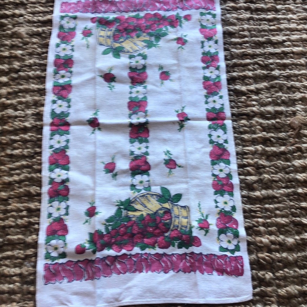 Vintage hand towel